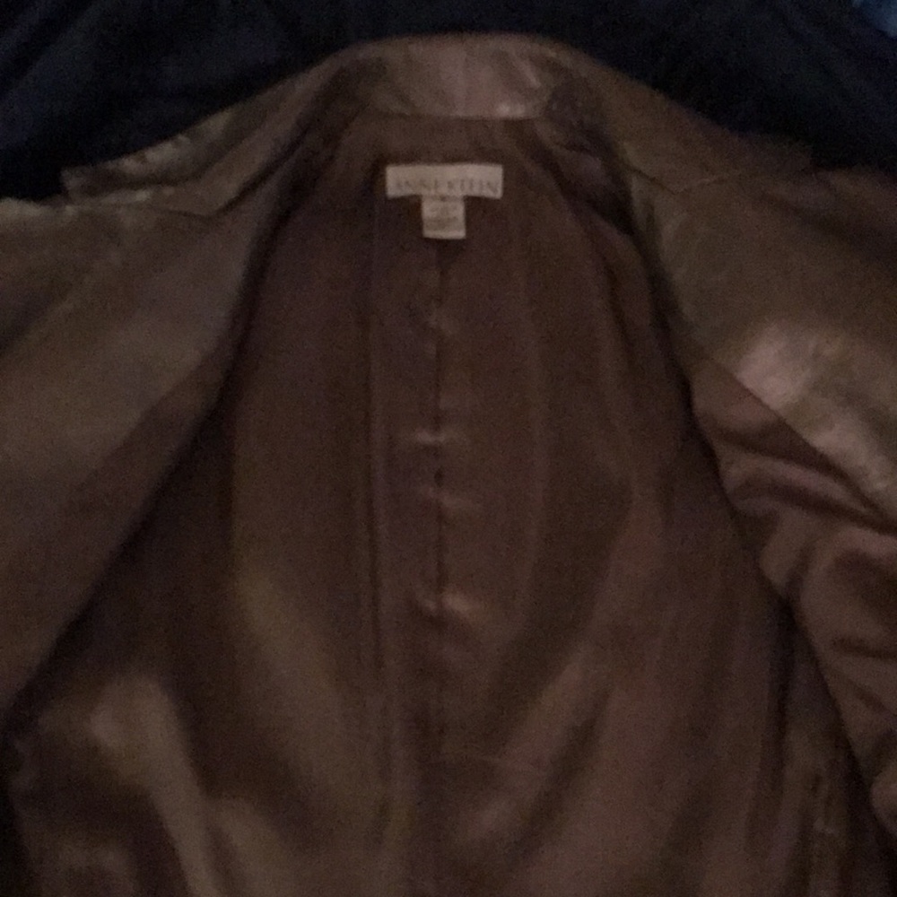 Metallic Leather Jacket - Picture 13 of 13